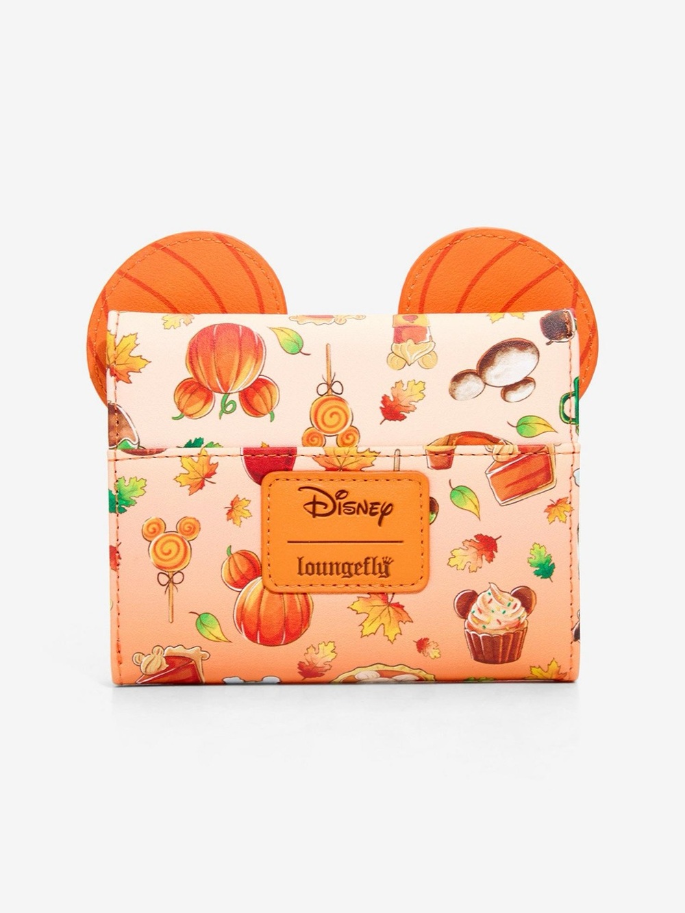 Loungefly Disney Pumpkin Treats Halloween Wallet in Orange and Cream